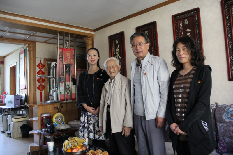 中共青海省第三建筑工程有限公司支部委員會開展“走訪慰問暖人心，紅色精神永傳承”活動