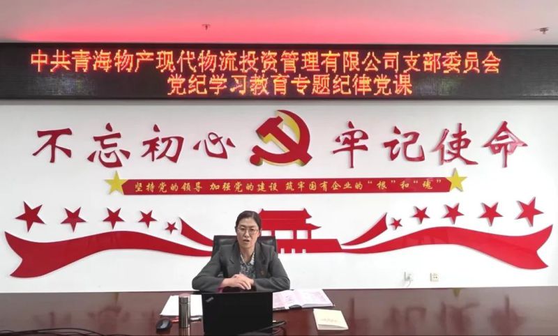 嚴明紀律作風 永葆政治本色——集團黨委書記、董事長劉玲同志講授專題紀律黨課