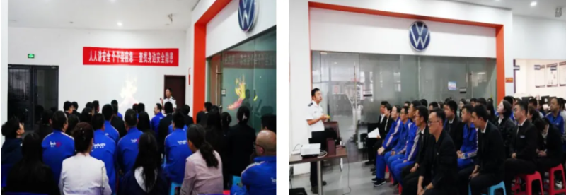 安全無(wú)小事，防患于未“燃”--汽貿(mào)公司開展2025年安全生產(chǎn)月消防培訓(xùn)及滅火綜合應(yīng)急演練