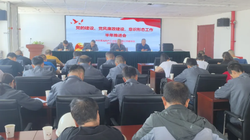 工投公司黨委召開黨的建設、黨風廉政建設、意識形態(tài)工作半年推進會