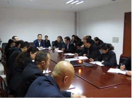 集團黨委成員、紀委書記李志明來我司宣講黨的十九大精神